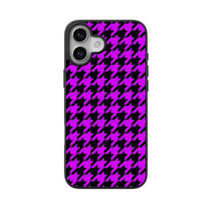 Neon Houndstooth Flex Phone Case