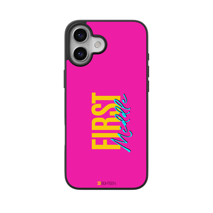 Custom Stack Name Flex Phone Case