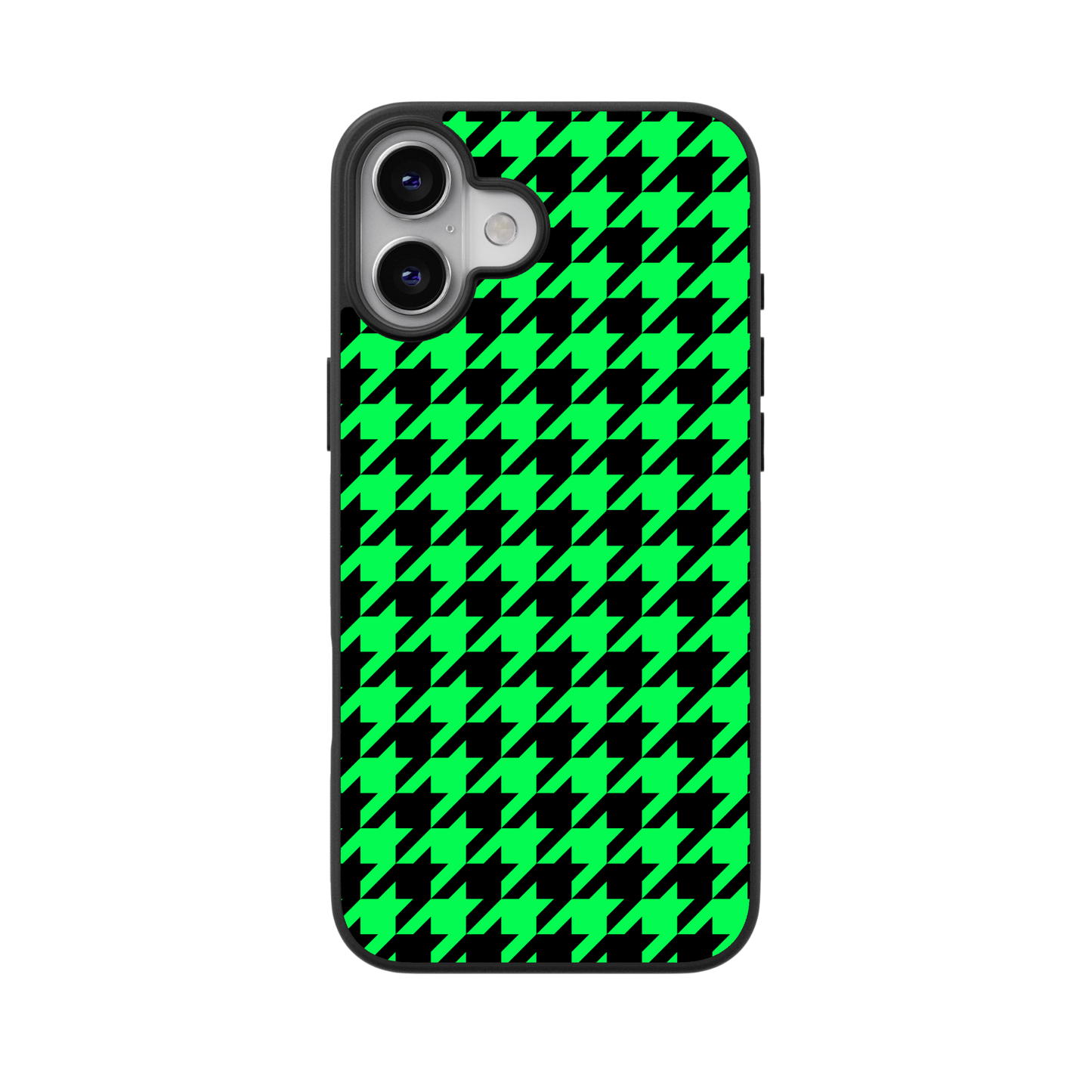 Neon Houndstooth Flex Phone Case