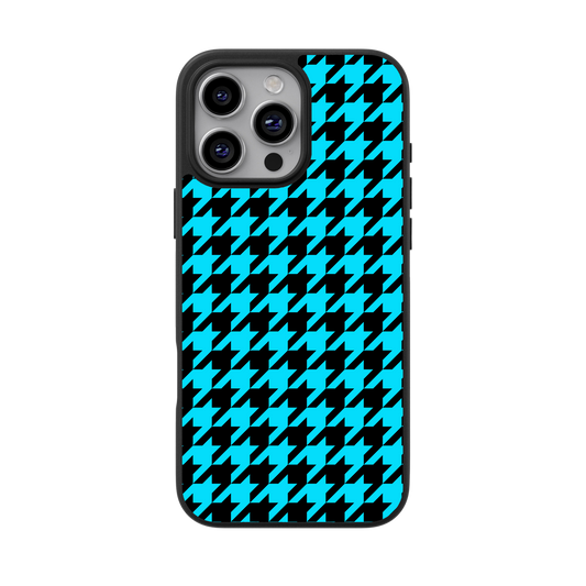 Neon Houndstooth Flex Phone Case