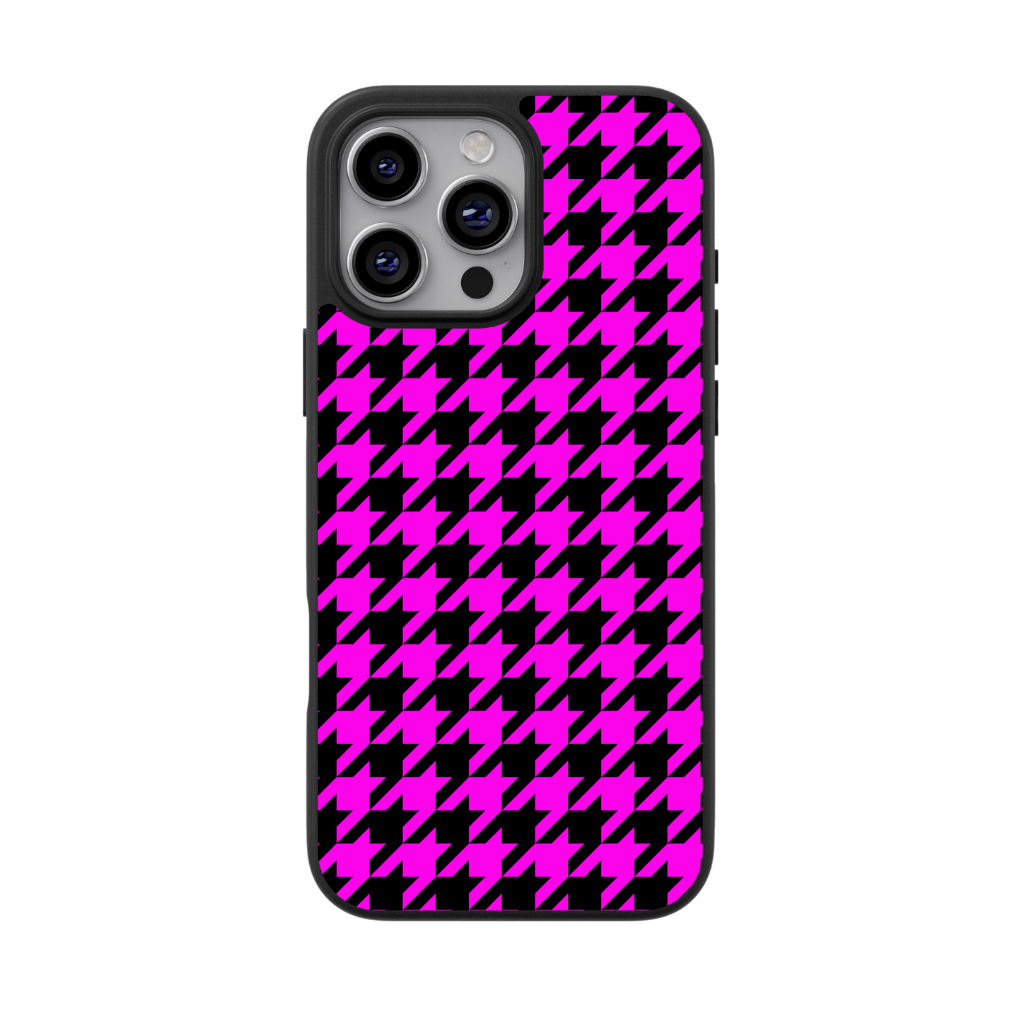 Neon Houndstooth Flex Phone Case