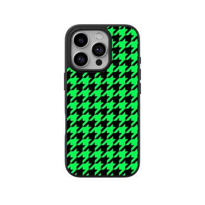 Neon Houndstooth Flex Phone Case