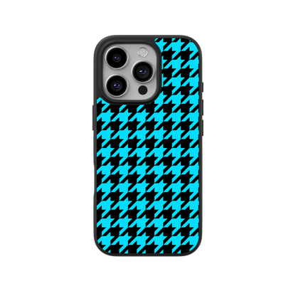 Neon Houndstooth Flex Phone Case