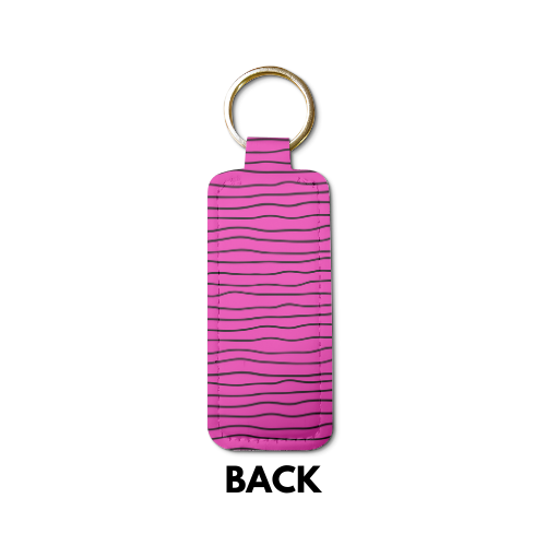 Big Ferocious Lip Balm Pouch Keychain