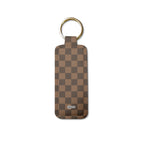 Chocolatte Check, Please! Lip Balm Pouch Keychain