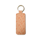 Brown Sugar Bloom  Lip Balm Pouch Keychain