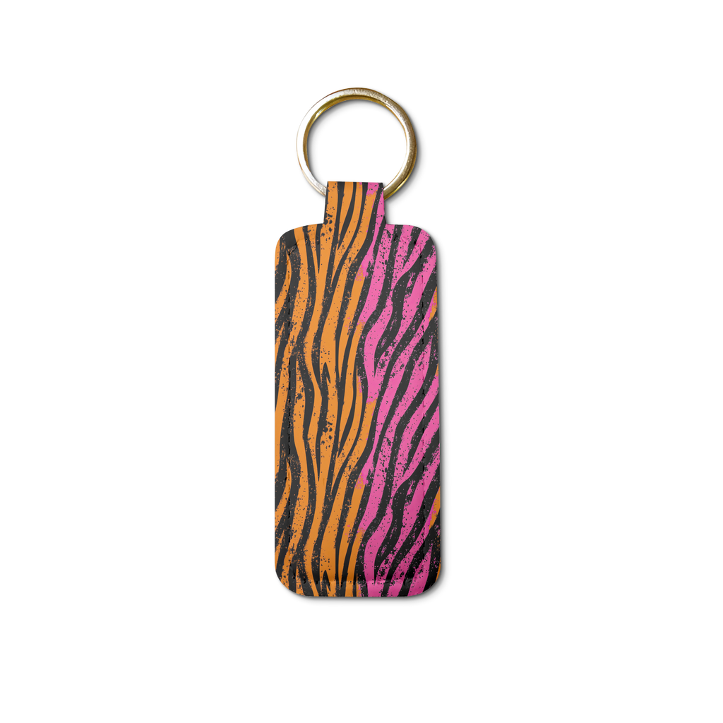 Wild Heat Lip Balm Pouch Keychain