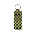 Split the Check Lip Balm Pouch Keychain