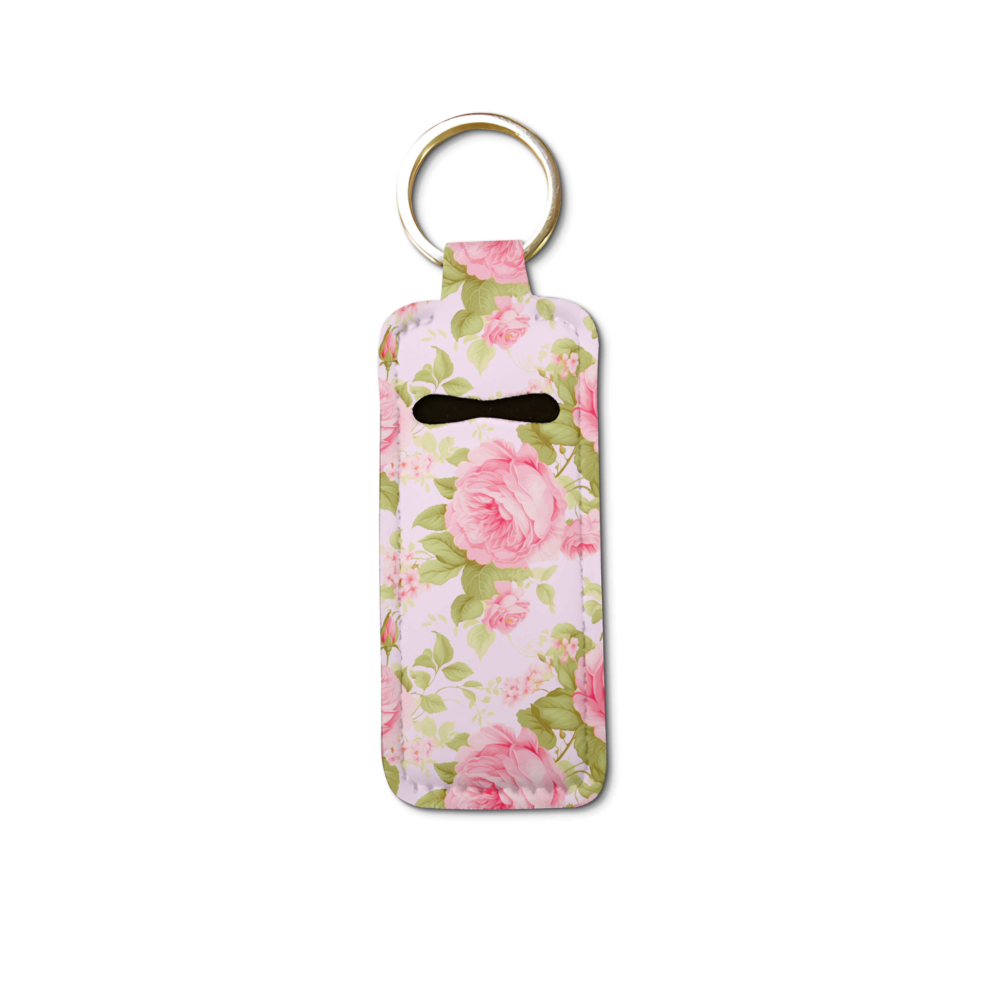Forever Floral Lip Balm Pouch Keychain