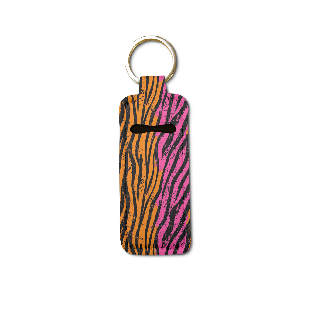 Wild Heat Lip Balm Pouch Keychain