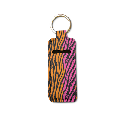 Wild Heat Lip Balm Pouch Keychain
