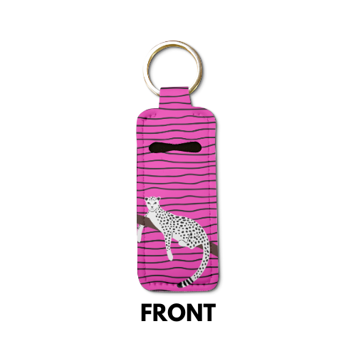 Big Ferocious Lip Balm Pouch Keychain