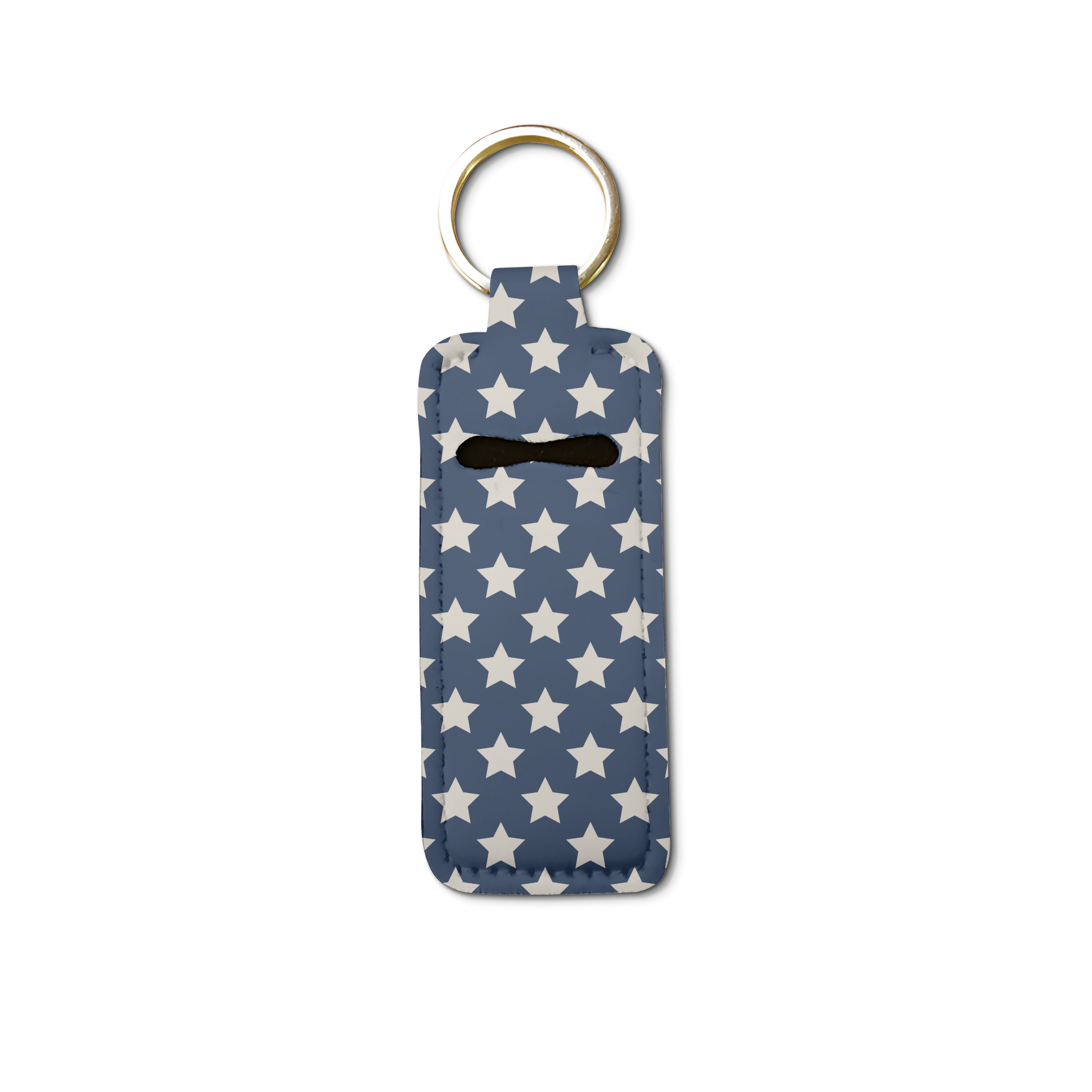 Country Star Lip Balm Pouch Keychain