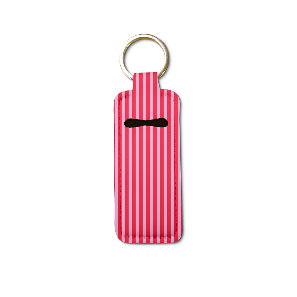 Heartline Lip Balm Pouch Keychain
