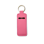 Heartline Lip Balm Pouch Keychain
