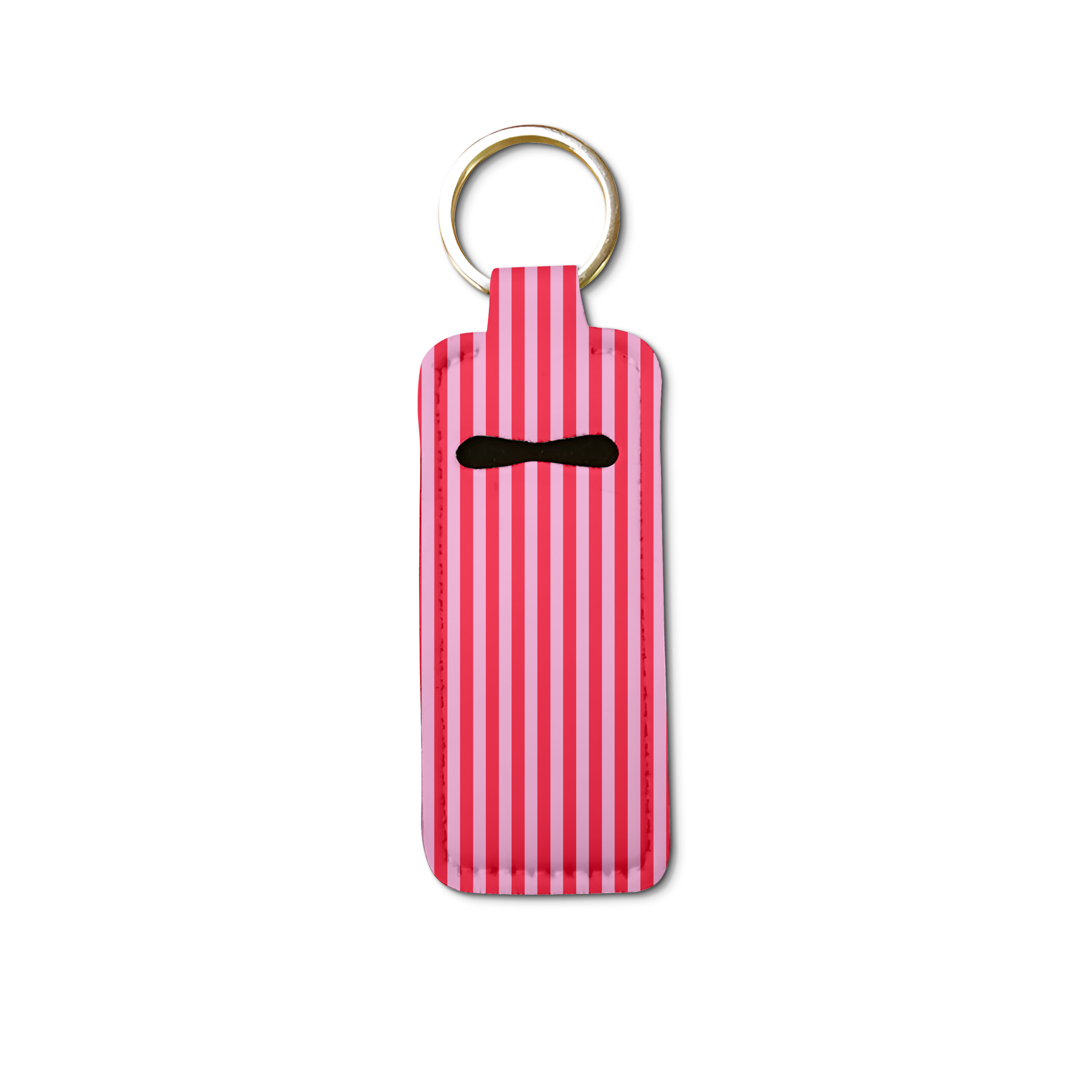 Heartline Lip Balm Pouch Keychain