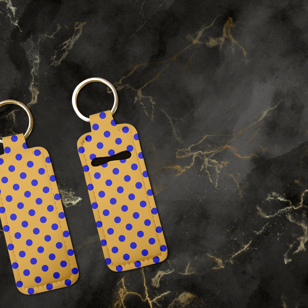 Dot Theory Lip Balm Pouch Keychain