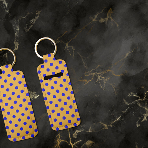 Dot Theory Lip Balm Pouch Keychain