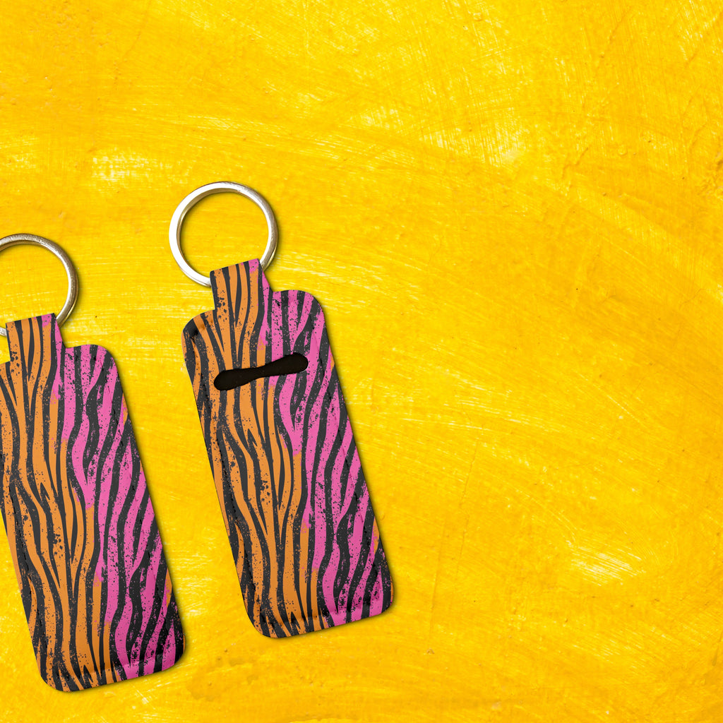 Wild Heat Lip Balm Pouch Keychain