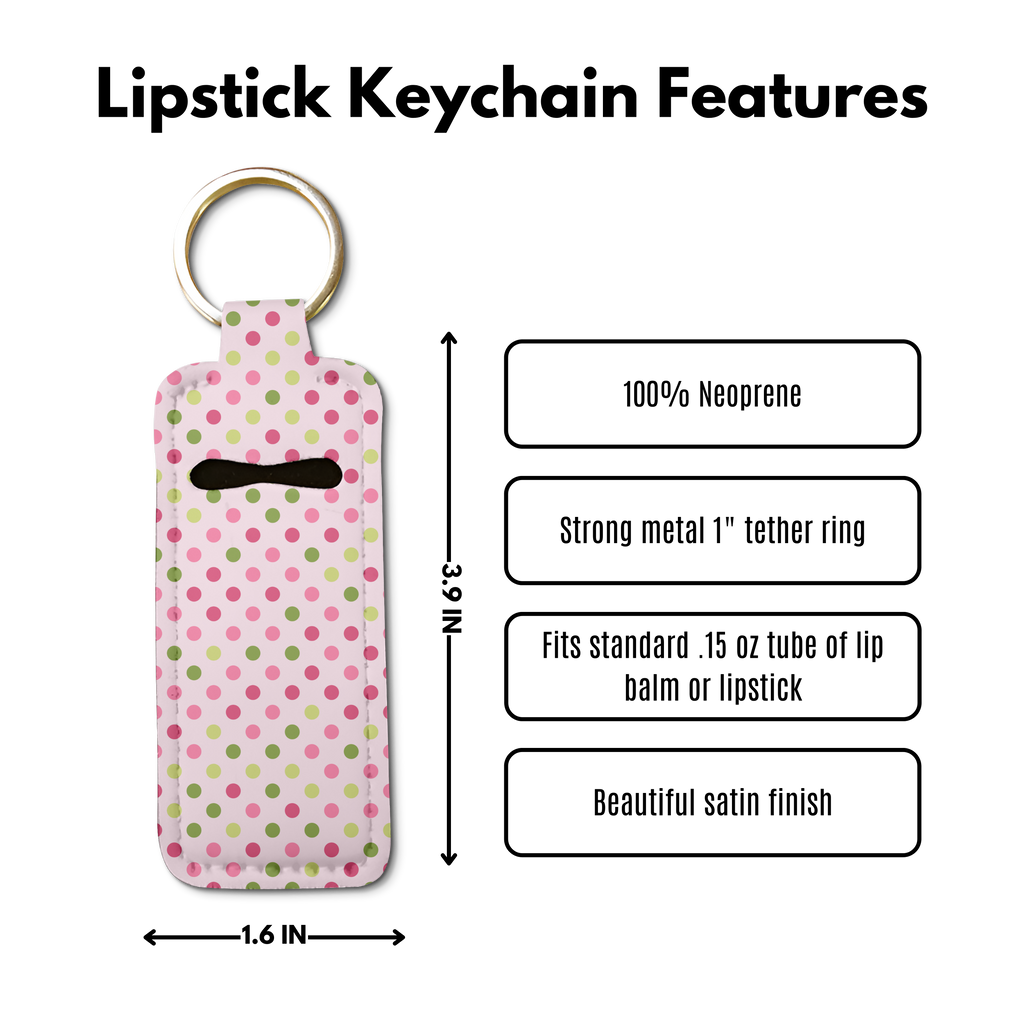 Sweet Spot Lip Balm Pouch Keychain