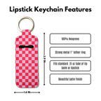 Check Mate Lip Balm Pouch Keychain