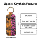 Wild Heat Lip Balm Pouch Keychain