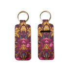 Gilded Dreams Lip Balm Pouch Keychain
