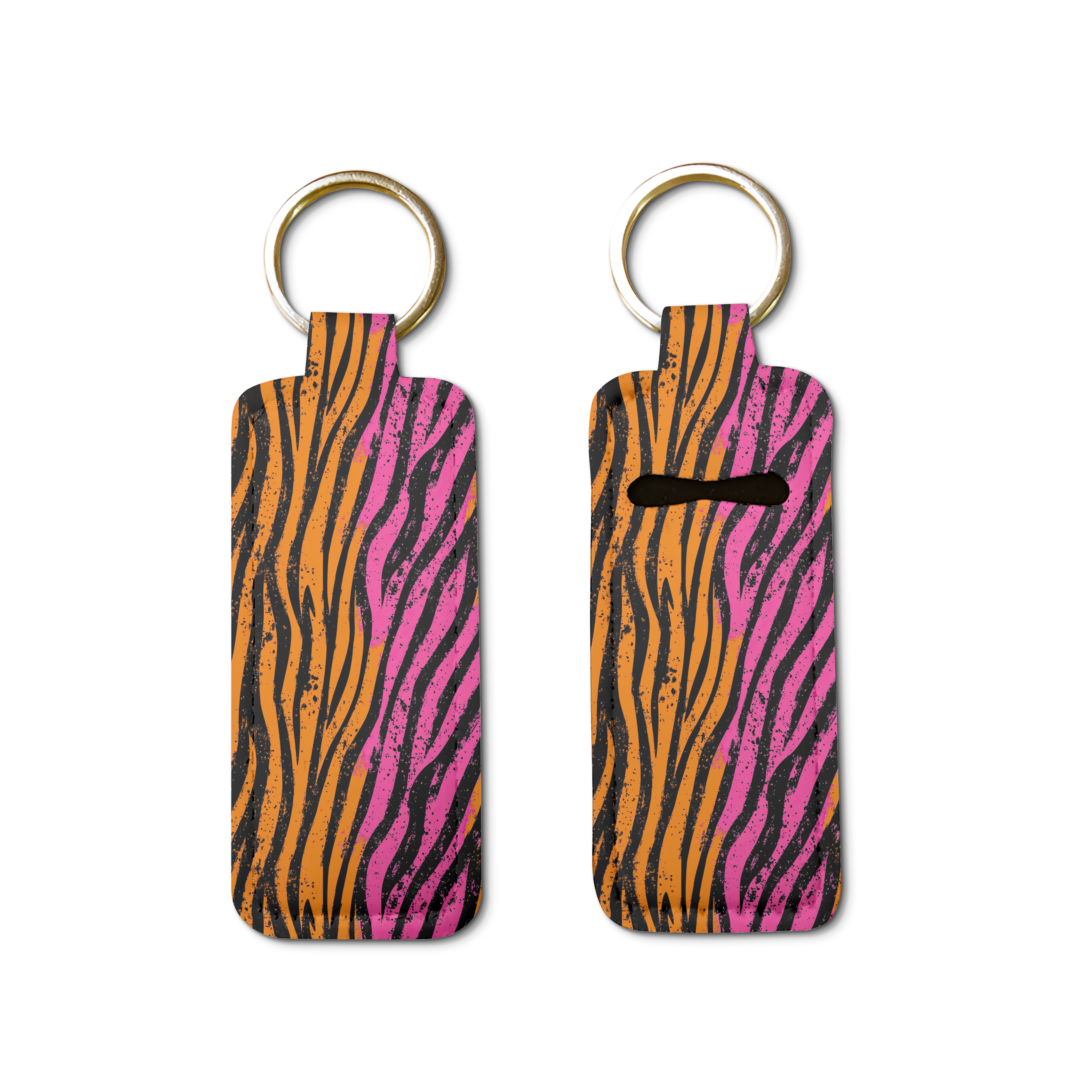 Wild Heat Lip Balm Pouch Keychain