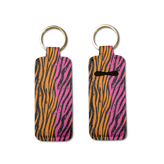 Wild Heat Lip Balm Pouch Keychain