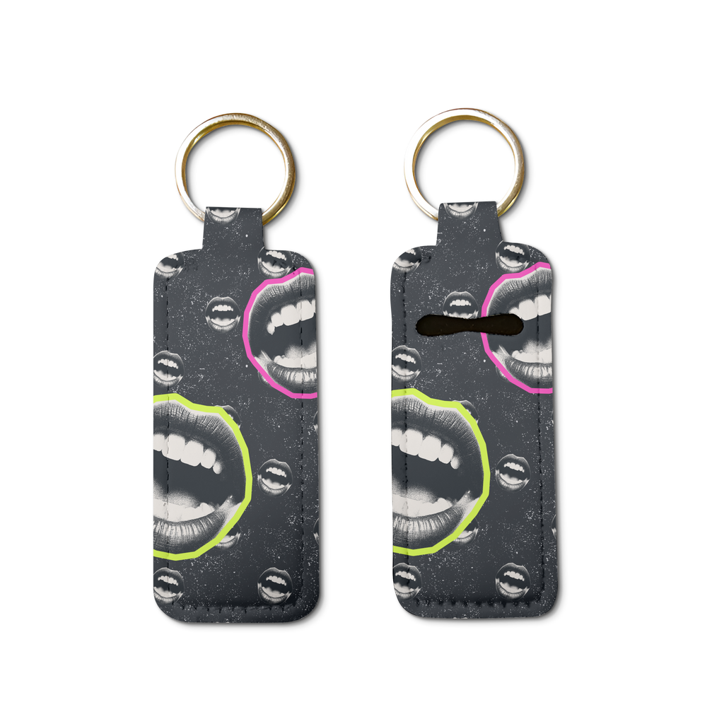 Lip Service Lip Balm Pouch Keychain