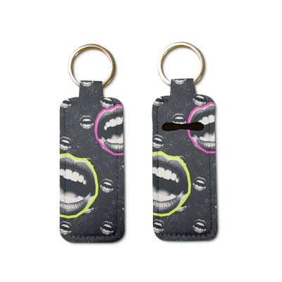 Lip Service Lip Balm Pouch Keychain
