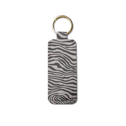 Saharan Stripe Lip Balm Pouch Keychain