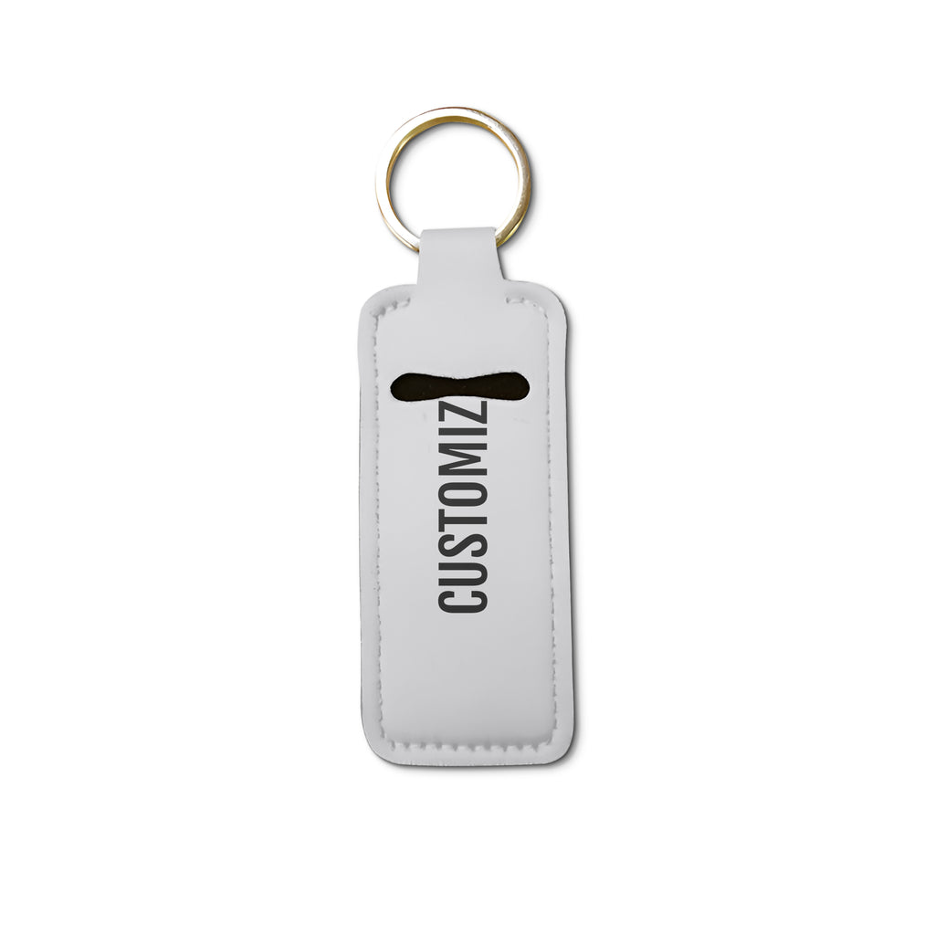 Custom Lip Balm Pouch Keychain