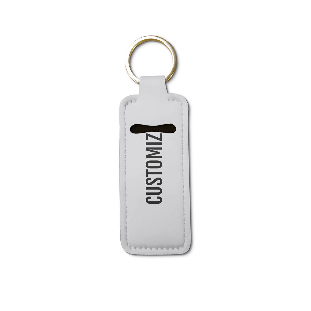 Custom Lip Balm Pouch Keychain