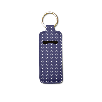 Dotty Lip Balm Pouch Keychain