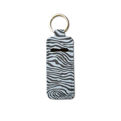 Saharan Stripe Lip Balm Pouch Keychain