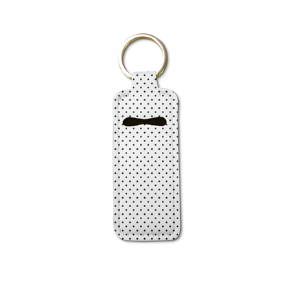 Dotty Lip Balm Pouch Keychain