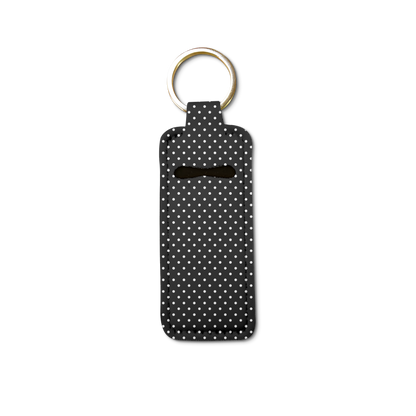 Dotty Lip Balm Pouch Keychain