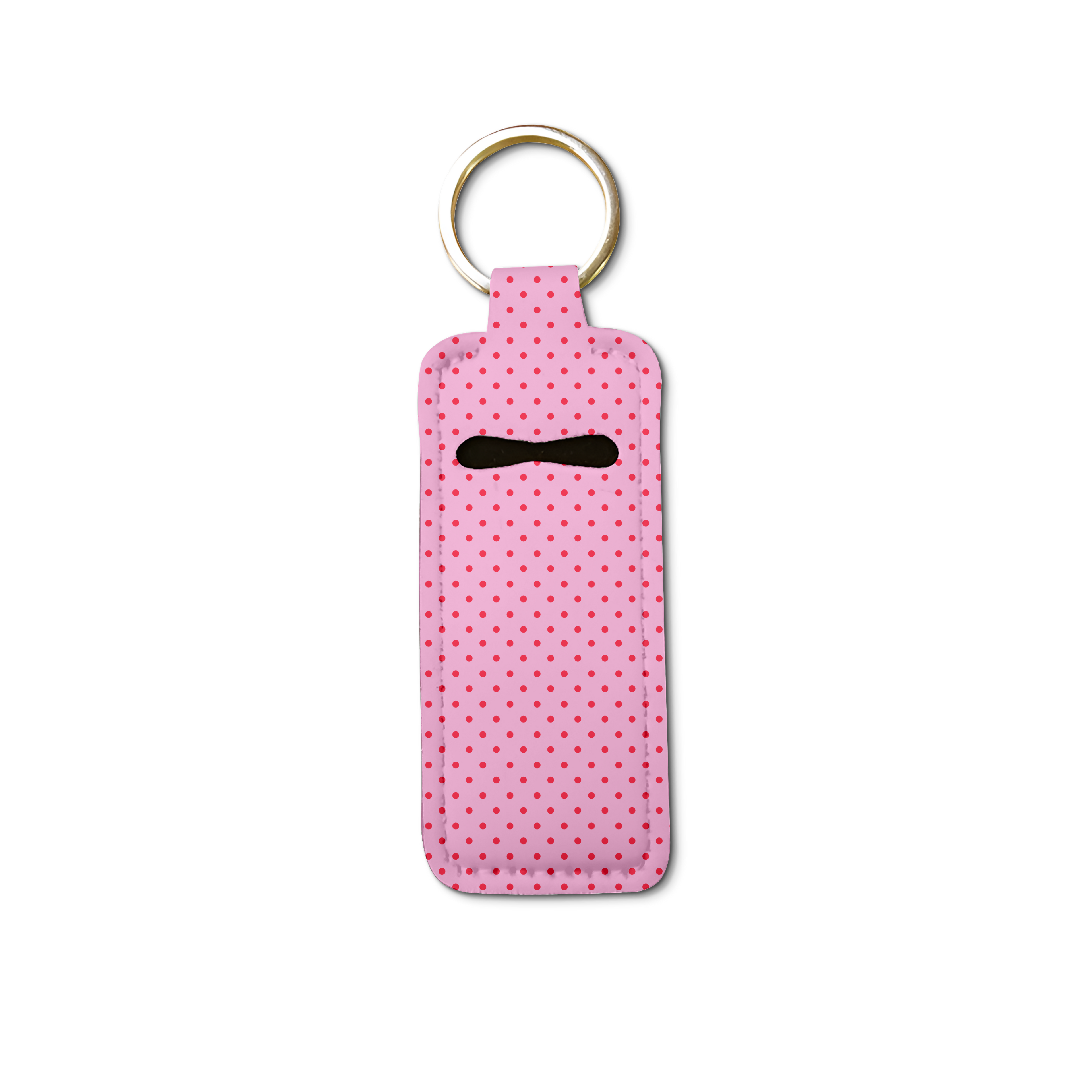 Love Dotty Lip Balm Pouch Keychain