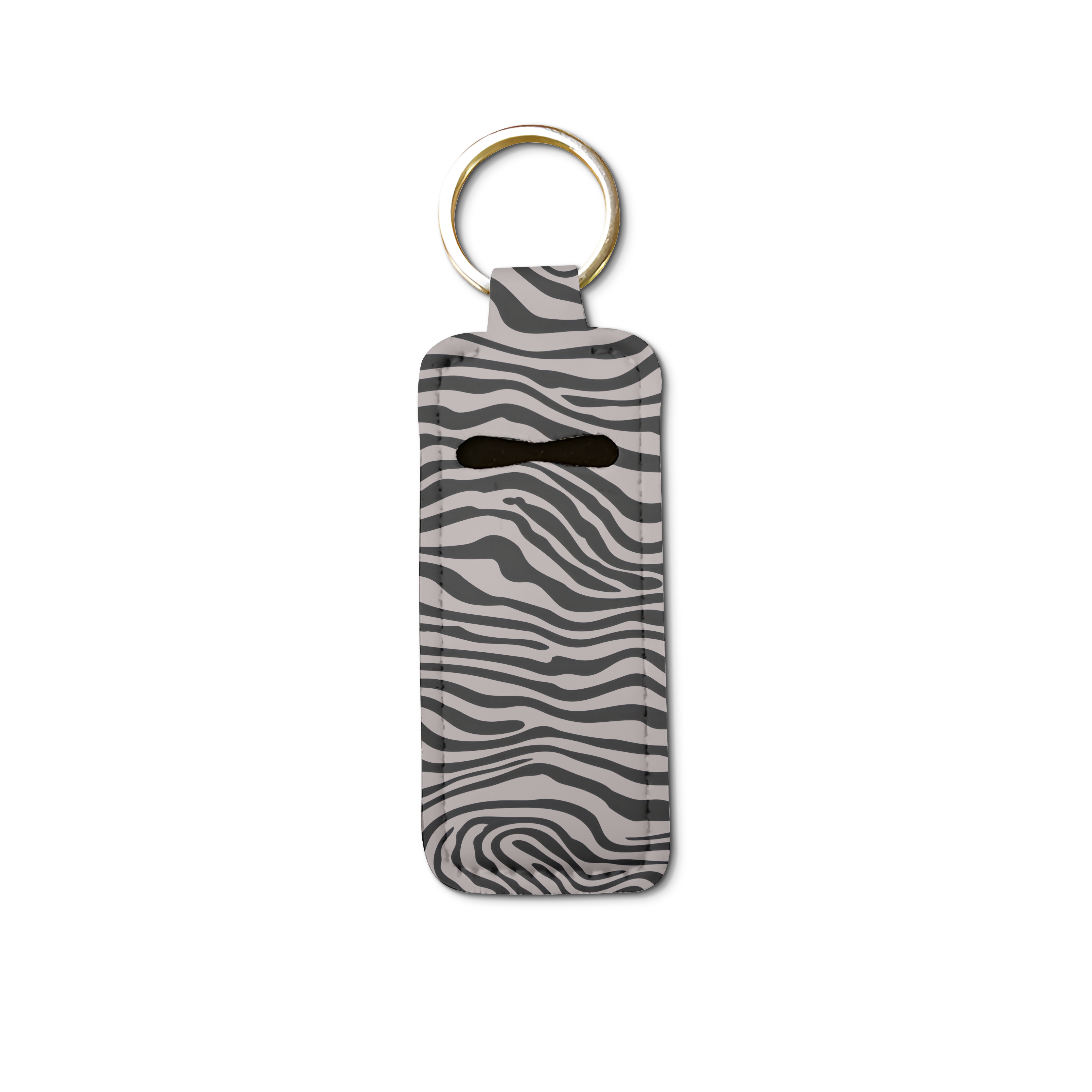 Saharan Stripe Lip Balm Pouch Keychain