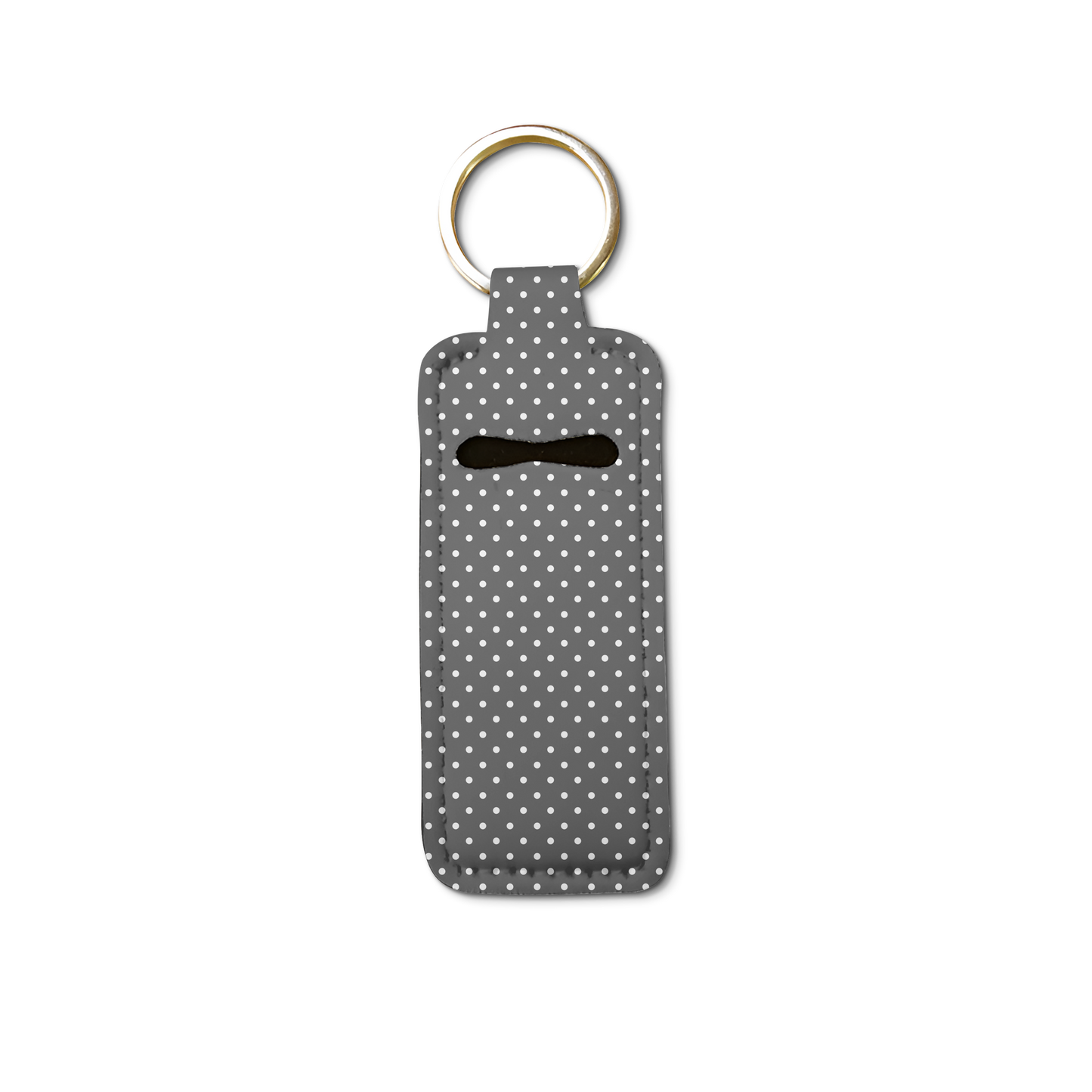 Dotty Lip Balm Pouch Keychain