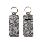 Saharan Stripe Lip Balm Pouch Keychain