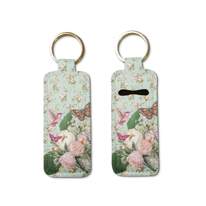 Botanic Bliss Lip Balm Pouch Keychain