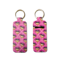 Ms Pouty Lip Balm Pouch Keychain