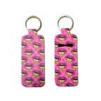 Ms Pouty Lip Balm Pouch Keychain
