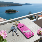 Big Ferocious Lip Balm Pouch Keychain