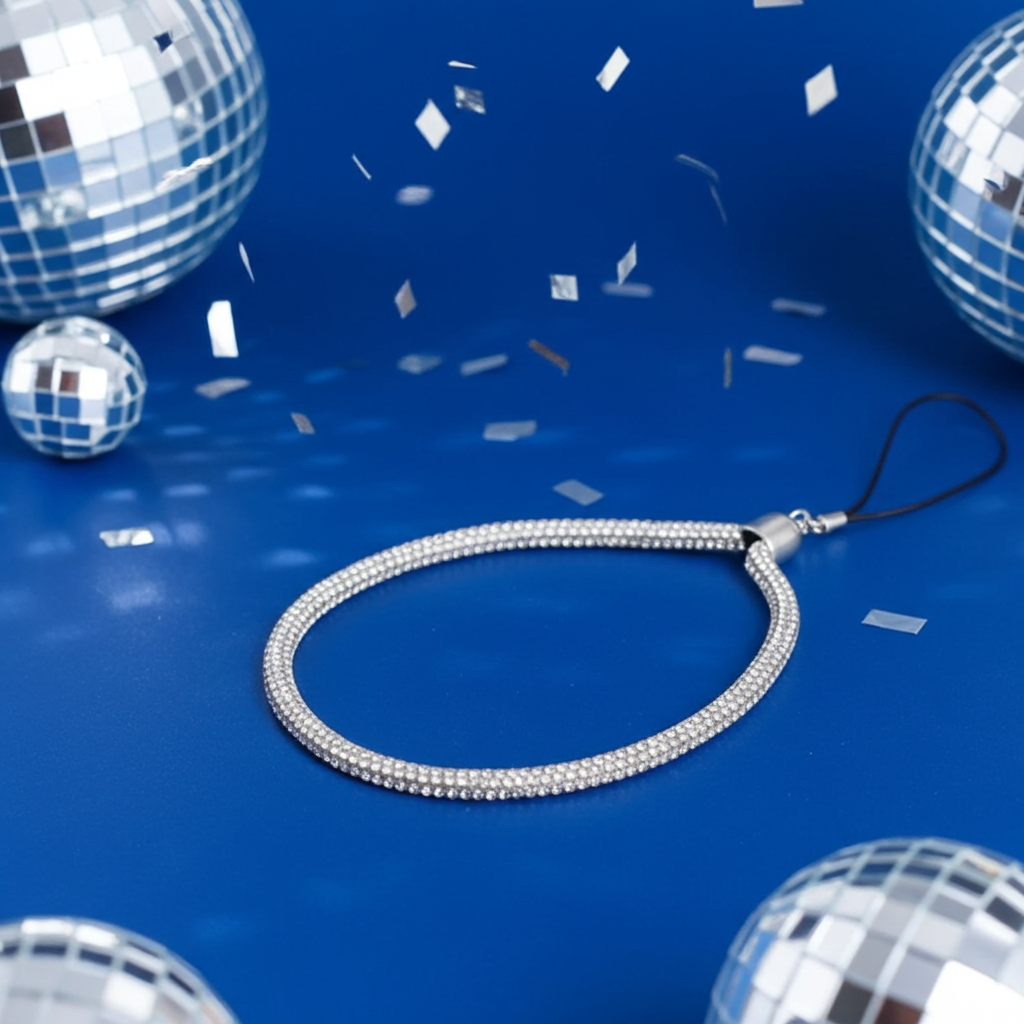 Bling Rhinestone Phone Strap