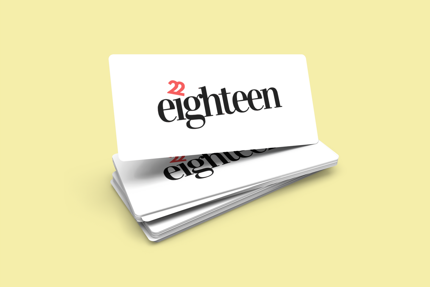 Generic 22Eighteen Logo E-Gift Card