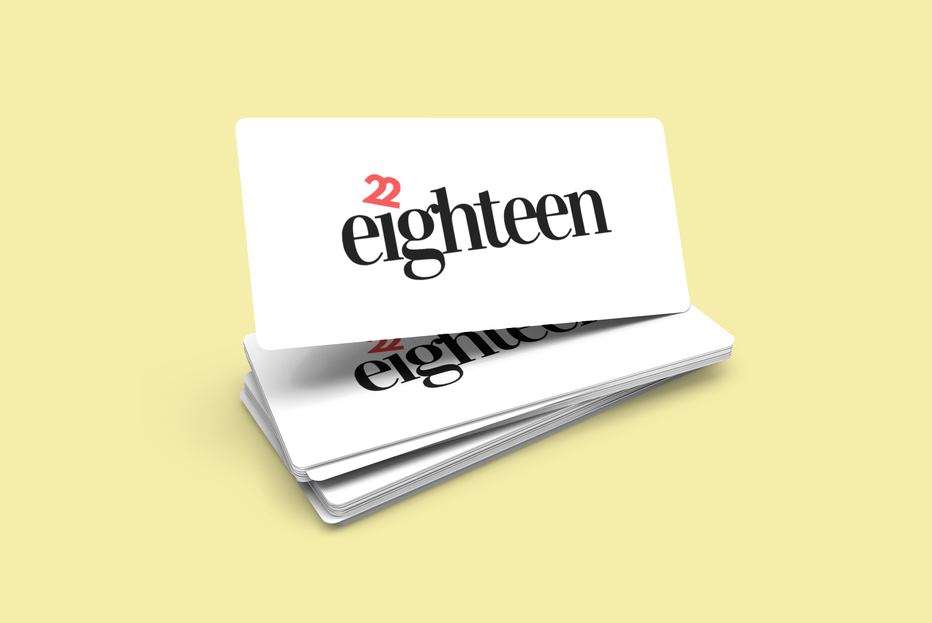 Generic 22Eighteen Logo E-Gift Card